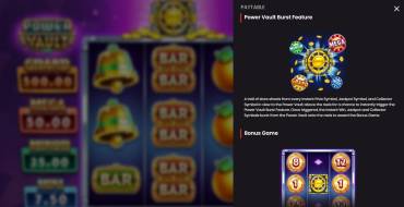 Power Vault: Bonus games
