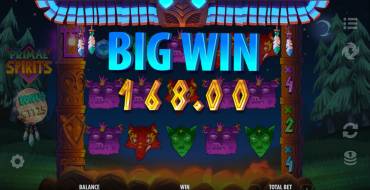 Primal Spirits: Winnings