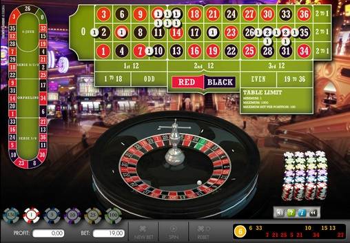 Roulette 3D online