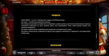Royal Xmass 2: Rules