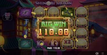 Shinobi Moon: Big wins