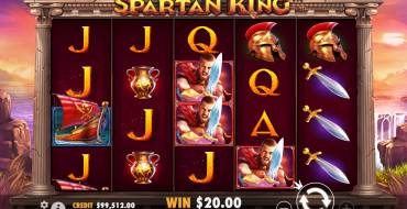 Spartan King: Winnings