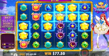 Starlight Princess: Winnings