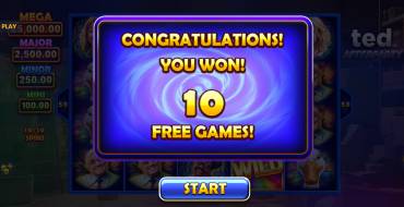 Ted Afterparty: Free spins and/or respins
