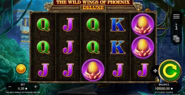 The Wild Wings of Phoenix Deluxe: Slot machine