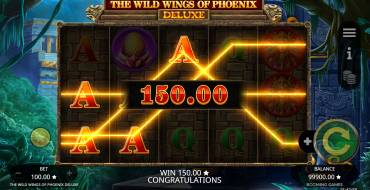 The Wild Wings of Phoenix Deluxe: Winnings
