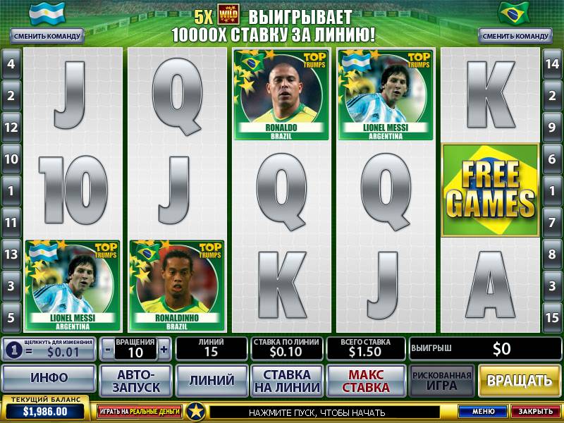 Top Trumps World Football Stars 
