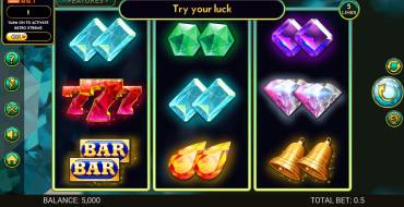 Twin Diamonds: Slot machine