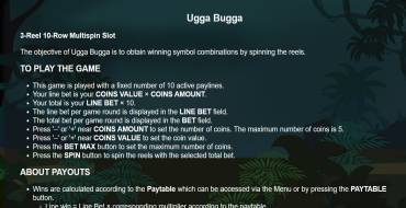 Ugga Bugga: Rules