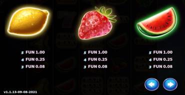 Wild Joker Stacks: Payout table