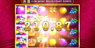 Wild Party Jokers: Winnings
