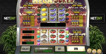 Mega Joker: Mega Joker interface