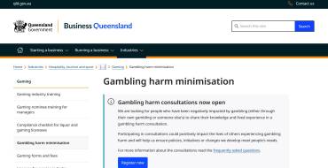 Queensland Office of Liquor and Gaming Regulation: Queensland Government website