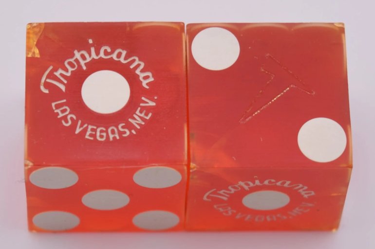 collecting vintage casino dice