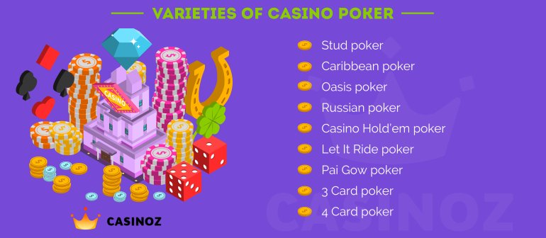 casino poker rules of casino poker